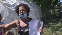 'Na sorollasin, lekët i marrin ata me vila',denoncon nëna me fëmijët që jeton prej 9 muajsh në çadër
