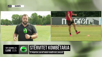 Stërvitet kombëtarja/ Të premten luan në Minsk kundër Bjellorusisë