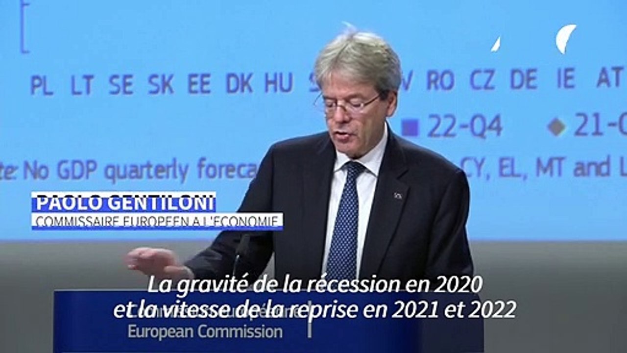 Zone euro: l'activité ne retrouvera pas son niveau d'avant-crise avant au moins 2022