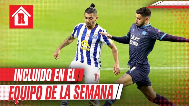 Tecatito Corona, incluido en el equipo de la semana de Liga de Campeones