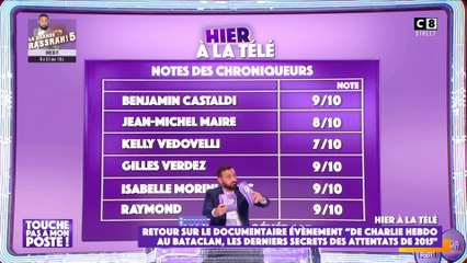 "De Charlie au Bataclan" : les chroniqueurs notent l'émission