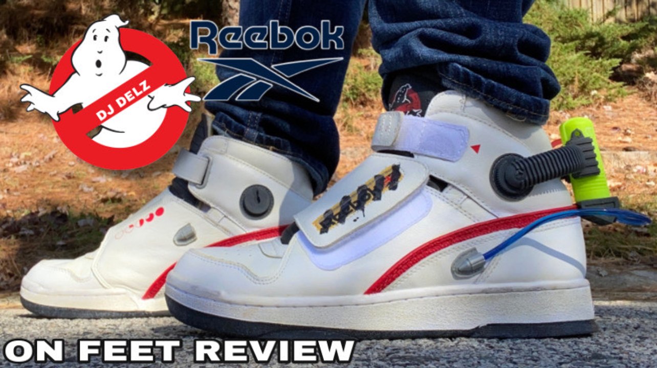 Ghostbusters Reebok Ghost Smasher Sneaker On Feet Review With Sizing -  video Dailymotion