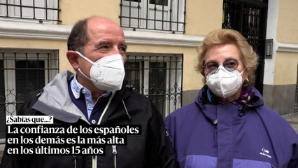 La confianza de los españoles en los demás es la más alta en los últimos 15 años