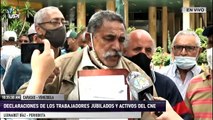 Trabajadores del CNE exigen mejoras salariales - Caracas - VPItv