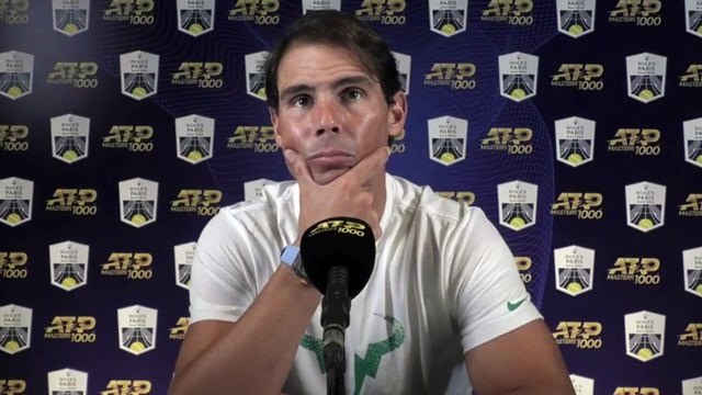 Rolex Paris Masters 2020 - Rafael Nadal : I could have done better, I should have done better !