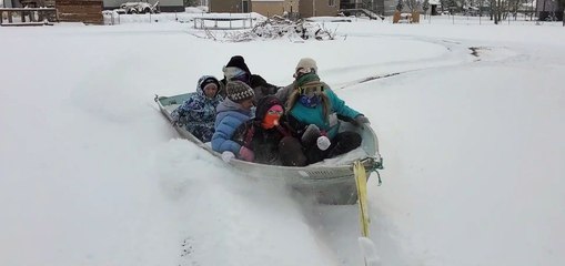 Using a Boat to Make the Most of Snow Days