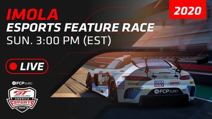 Live – Season 2 Finale @ Imola – FCP Euro GT World Challenge America Esports Championship