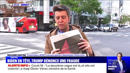 Présidentielle américaine: Joe Biden en tête, Donald Trump dénonce une fraude - 05/11