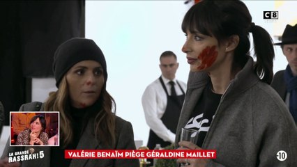 Valérie Benaïm piège Géraldine Maillet