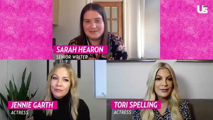 Tori Spelling And Jennie Garth Invite Jessica Alba On ‘9012omg’ Podcast To Hash Out Eye Contact Drama