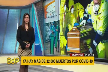 COVID-19 en América Latina: Argentina supera las 32 mil muertes
