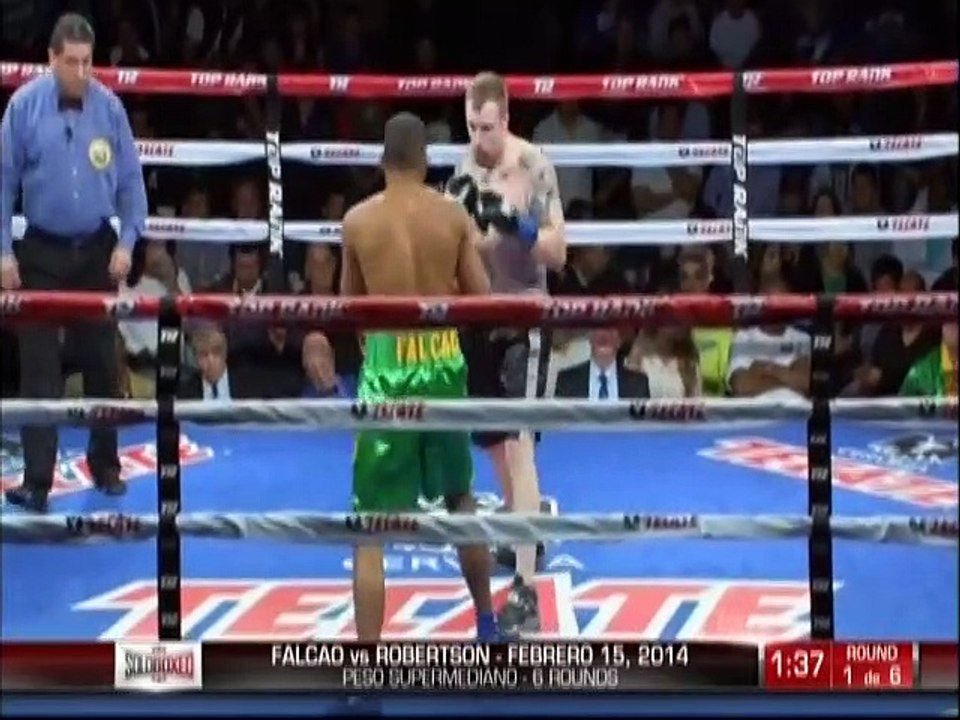 Esquiva Falcao vs Joshua Robertson (15-02-2014) Full Fight