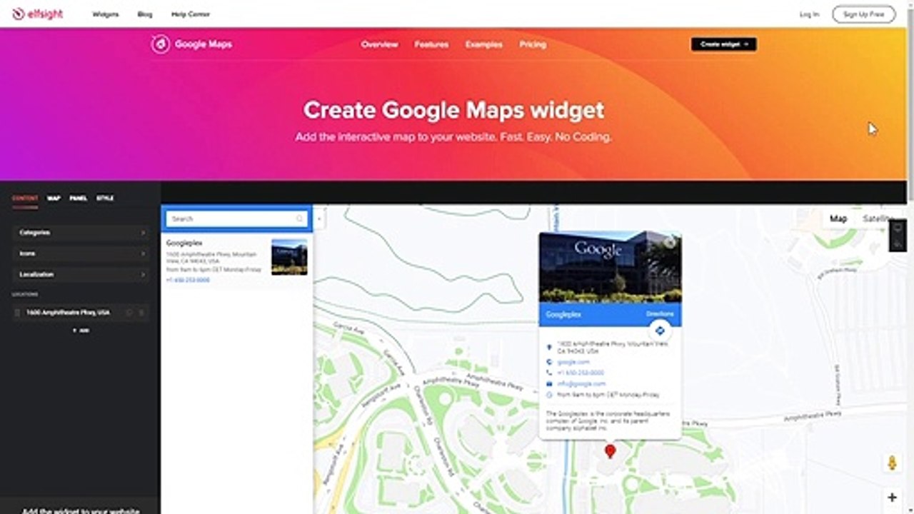 How to Add Google Maps widget to HTML (2020)