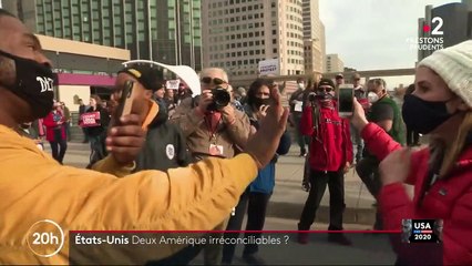 Présidentielle américaine : les États-Unis divisés