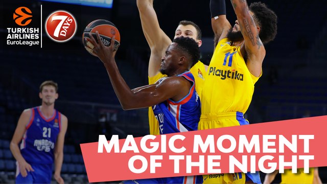 7DAYS Magic Moment of the Night: Rodrigue Beaubois, Anadolu Efes Istanbul