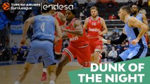 Endesa Dunk of the Night: Shaquielle McKissic, Olympiacos Piraeus