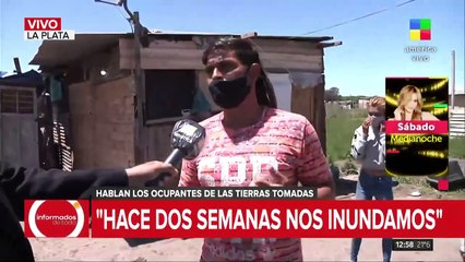 Ocupantes de la toma: "No estamos en contra de la urbanización"