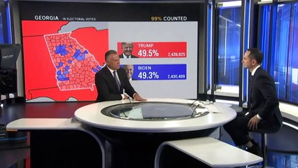 Trump again alleges widespread voting corruption