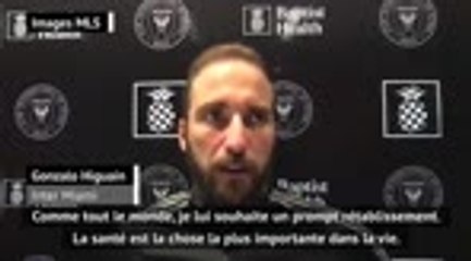 MLS - Higuain : "Je souhaite un prompt rétablissement à Maradona"