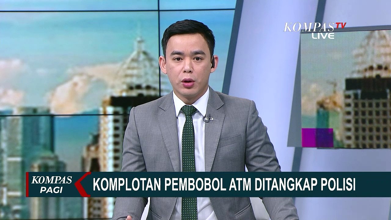 Komplotan Pembobol ATM Ditangkap Polisi