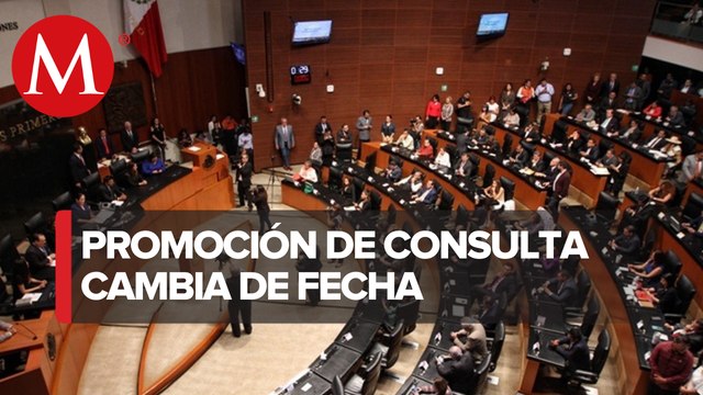 Senado modifica fecha para iniciar promoción de consulta popular sobre actores políticos