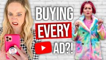 Buying Everything Our YouTube Channel Advertises To Us?!