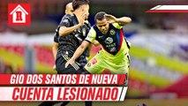 Giovani dos Santos presentó problemas musculares previo al partido vs Juárez