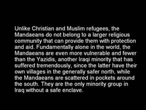 Mandaean refugees
