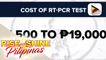 Ilang Pilipino, iniinda ang mataas na presyo ng RT-PCR test