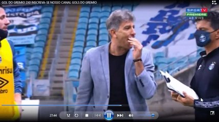 GOL DO GREMIO 2X0