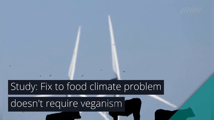 Study: Fix to food climate problem doesn't require veganism, and other top stories in health from November 06, 2020.