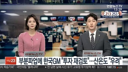 부분파업에 한국GM "투자 재검토"…산은도 "우려"