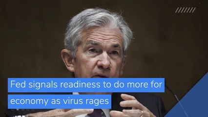 Fed signals readiness to do more for economy as virus rages, and other top stories in business from November 06, 2020.