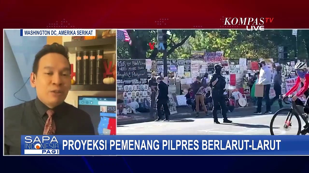 Proyeksi Pemenang Pilpres di Amerika Serikat Berlarut-larut