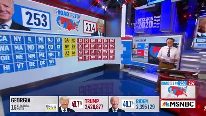 Kornacki Shows Biden's Paths To 270 And Trump's Uphill Fight _ The 11th Hour _