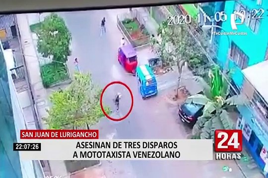 Matan de varios disparos a mototaxista venezolano en SJL