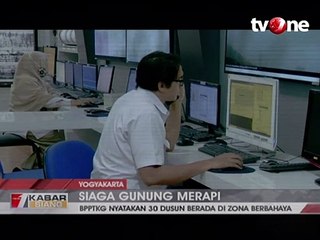 Siaga Merapi, 30 Dusun Ada di Zona Berbahaya