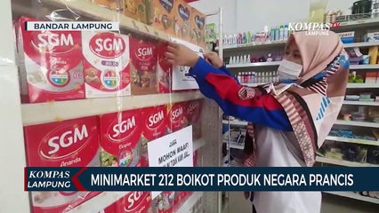 Tải video: Minimarket 212 Bandar Lampung Boikot Produk Negara Prancis