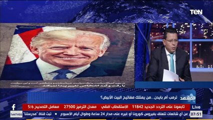 عاطف الغمري بايدن لن يكمل إلا فترة واحدة في حالة فوزه بـ الانتخابات الأمريكية بسبب حالته الصحية