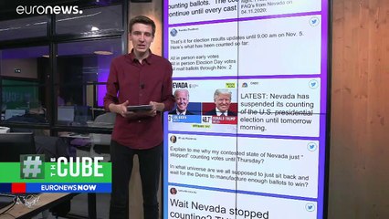 Debunked: Nevada did not stop counting ballots overnight | #TheCube