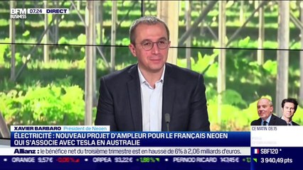 Xavier Barbaro (Neoen): Électricité, nouveau projet d'ampleur pour le français Neoen qui s'associe à Tesla en Australie - 06/11