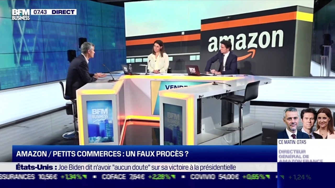 Frédéric Duval (Amazon France): Amazon / Petits commerces, un faux procès ? - 06/11