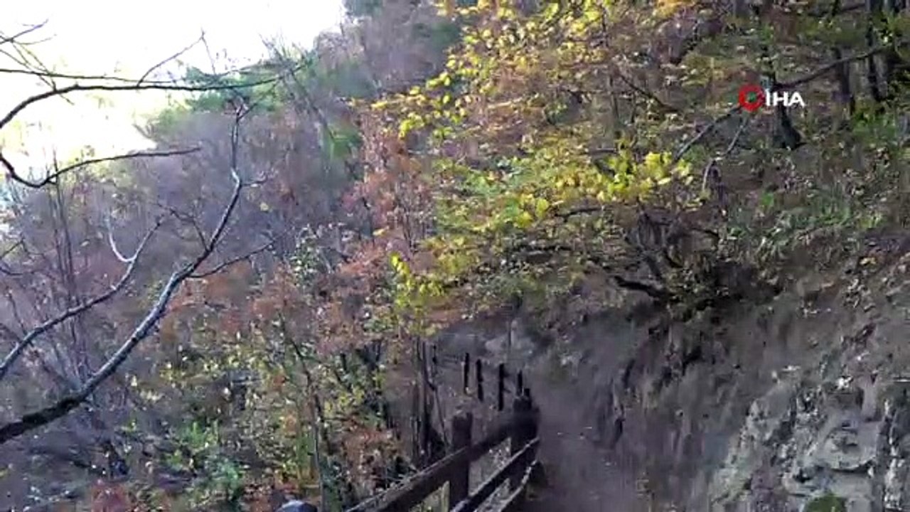 Amasya'da tabloları aratmayan manzara