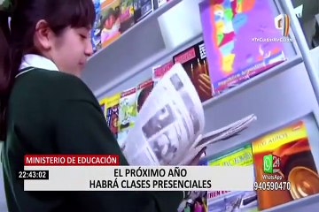 Ministro Benavides: retorno a clases presenciales será seguro y adecuado a cada realidad