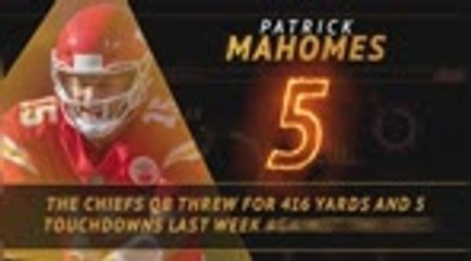 Fantasy Hot or Not - Mahomes continues to dominate AFC West