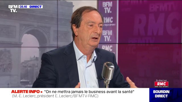 Michel-Édouard Leclerc: J'ai peur qu'on ouvre trop tard et que tout le monde se précipte dans les magasins pour les cadeaux de Noël
