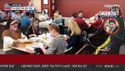 초박빙 속 바이든 승리 전망…트럼프 "선거 조작" 주장