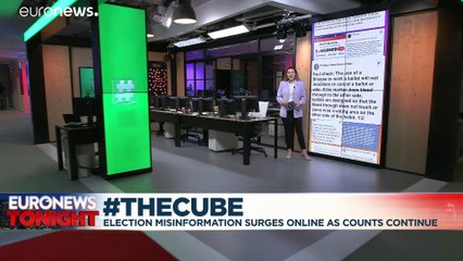 How US election misinformation has led to real-world tensions | #TheCube