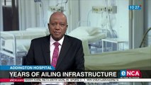 Durban hospital's ailing infrastructure strains patients