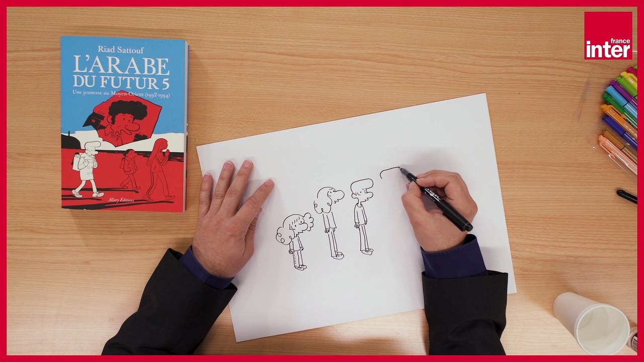 Riad Sattouf : comment dessiner L'Arabe du futur ?